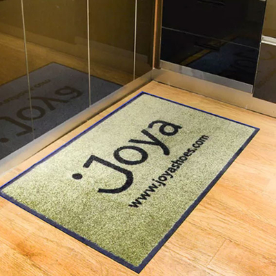 Surface commerciale de nylon de Mats Carpet Logo Doormats Rugs d'entrée d'impression fait sur commande