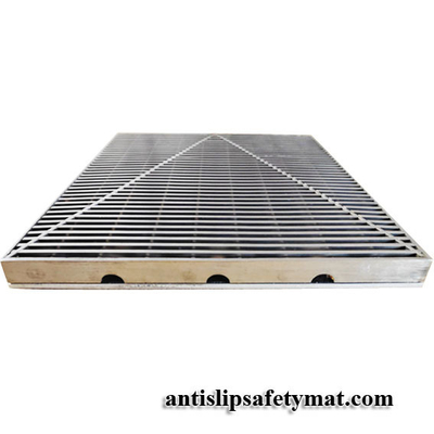 Entrée commerciale Mats Slip Resistant Stainless Steel 304 de grille en métal