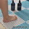 plancher de verrouillage Mats Shower Mat With Drainage de fatigue de 30cm l'anti troue