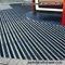 Insertion en caoutchouc d'entrée d'alliage d'aluminium de plancher des tapis 20mm de tapis extérieur de profondeur