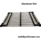Épaisseur extérieure du tapis 10MM de plancher d'entrée de natte en aluminium