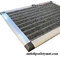 Épaisseur extérieure du tapis 10MM de plancher d'entrée de natte en aluminium