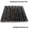 Tapis en bronze matériel de Mat Remove Dirt Anti Slip de plancher d'entrée de cadre d'alliage d'aluminium de pp