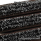 Tapis en bronze matériel de Mat Remove Dirt Anti Slip de plancher d'entrée de cadre d'alliage d'aluminium de pp