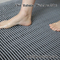 Anti tapis de douche aux pieds nus fongique de salle de bains de dérapage de PVC anti 60 x 100 cm